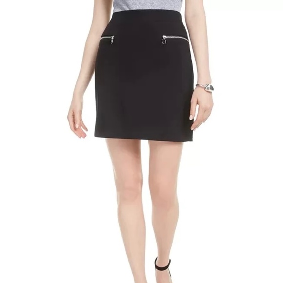 Bar III Black Mini Skirt - Picture 1 of 5